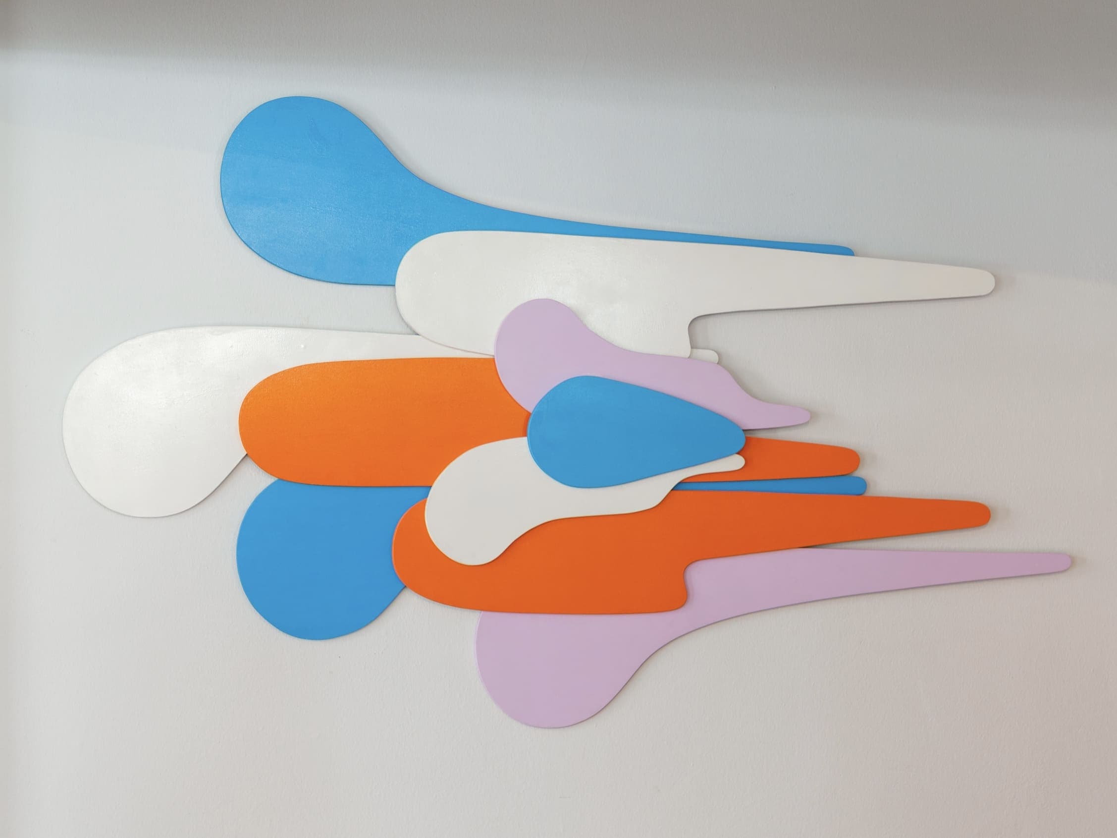 Azzurro arancio orizzontale