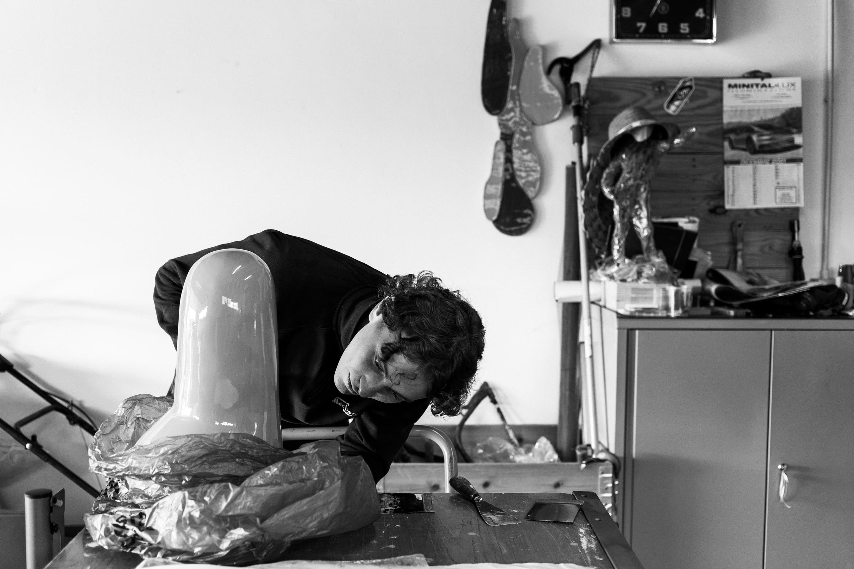 Il laboratorio di Stefano Recanati